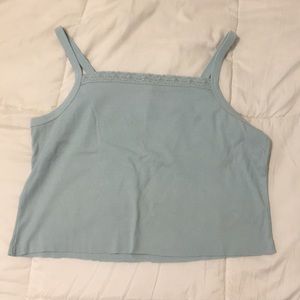 Blue tank top